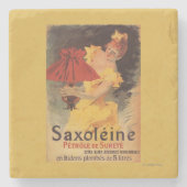 Saxoleine Lamp Oil Red Lampshade Stenen Onderzetter (Voorkant)
