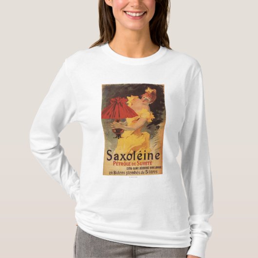 Saxoleine Lamp Oil Red Lampshade T-shirt (Voorkant)