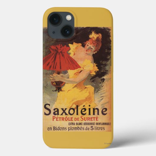 Saxoleine Lampolie Roode Lampenkap Case-Mate iPhone Case (Achterkant)