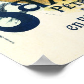 SAXOLEINE OLIE LAMP Old French Poster Advertisatio (Hoek)