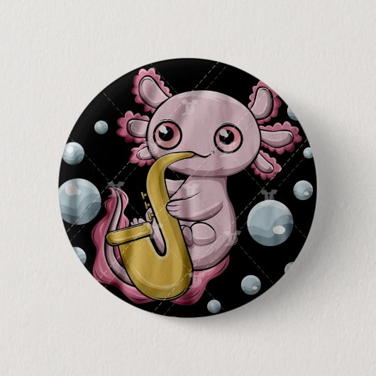 Saxolotl Button (Voorkant)