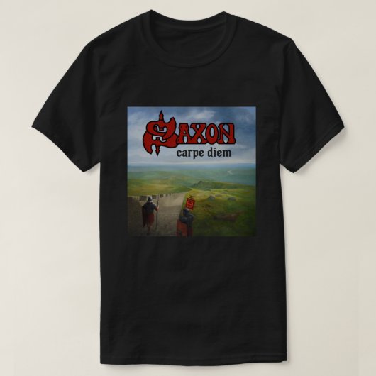 Saxon Carpe Diem New 2022 Heavy Metal Band Rock Wa T-shirt (Design voorkant)