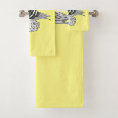 Saxon Shield duivenvogel cartoon illustratie Bad Handdoek (Insitu)