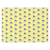 Saxon Shield duivenvogel cartoon illustratie Tafelkleed (Voorkant (Horizontaal))