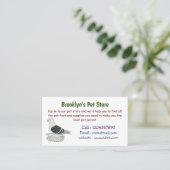 Saxon Shield duivenvogel cartoon illustratie Visitekaartje (Staand voorkant)