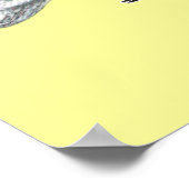 Saxon Shield Red White Bar Poster (Hoek)