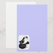 Saxon Swallow Pigeon 1978 Briefpapier (Voorkant / Achterkant)