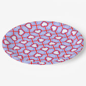 Saxonia Pattern Papieren Bordje