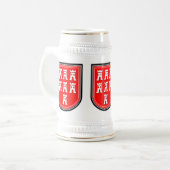 Saxonia teken bierpul (Voorkant links)