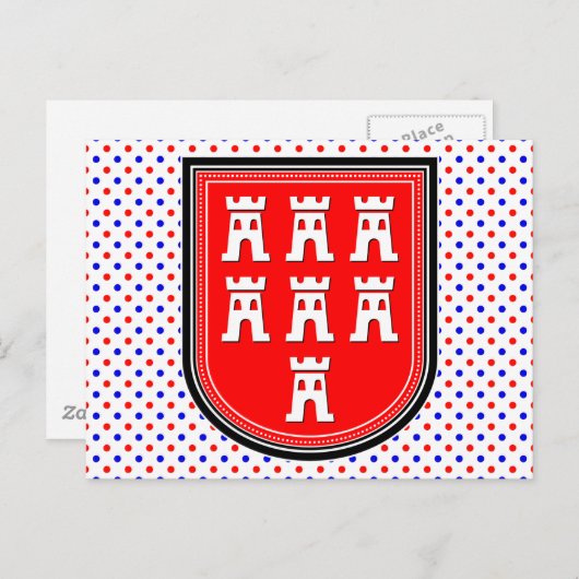 Saxonia-teken Briefkaart (Voorkant / Achterkant)