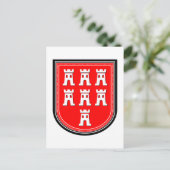 Saxonia-teken Briefkaart (Staand voorkant)