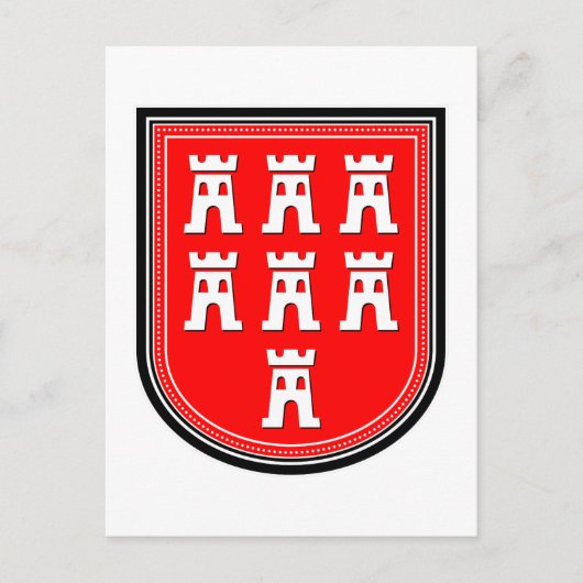 Saxonia-teken Briefkaart (Voorkant)