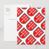 Saxonia-teken Briefkaart (Voorkant / Achterkant)