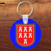 Saxonia-teken Sleutelhanger (Voorkant)