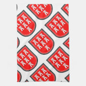 Saxonia-teken Theedoek (Verticaal)