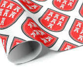 Saxonisch verpakkingspapier cadeaupapier (Rol Hoek)