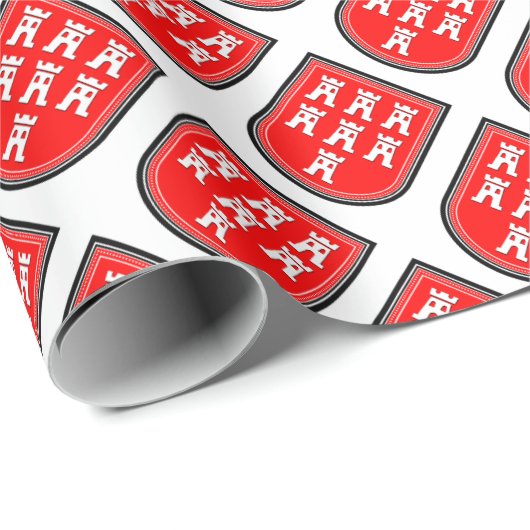 Saxonisch verpakkingspapier cadeaupapier (Rol Hoek)