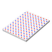 Saxonische kleuren notitieblok (Linkerzijde)
