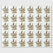 Saxony Duck Family Cadeaupapier (Vlak)
