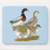 Saxony Duck Family Muismat (Voorkant)