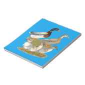 Saxony Duck Family Notitieblok (Linkerzijde)