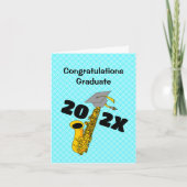 Saxophone 2022-Afstuderen kaart (Voorkant)