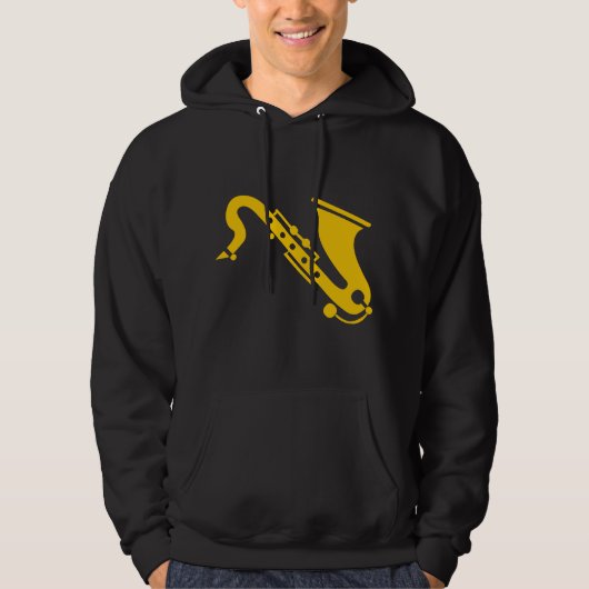 Saxophone - Amber Hoodie (Voorkant)