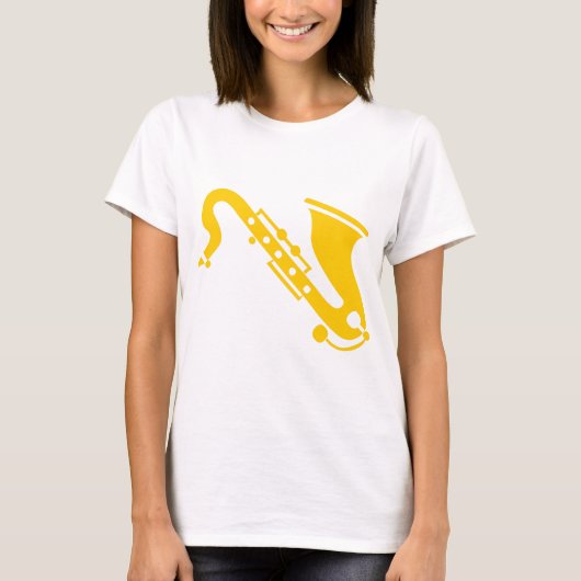 Saxophone - Amber T-shirt (Voorkant)