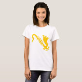 Saxophone - Amber T-shirt (Voorkant volledig)