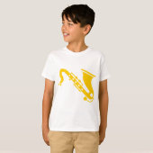 Saxophone - Amber T-shirt (Voorkant volledig)