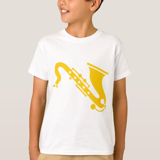Saxophone - Amber T-shirt (Voorkant)
