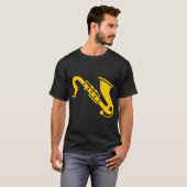 Saxophone - Amber T-shirt (Voorkant volledig)