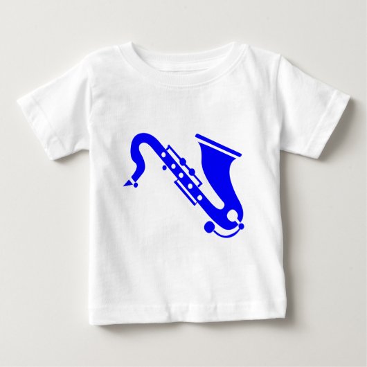 Saxophone - Blauw (Voorkant)