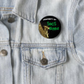 Saxophone Button voor band (In situ)