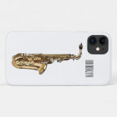 Saxophone cartoon Case-Mate iPhone case (Achterkant (horizontaal))
