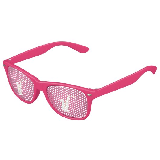 Saxophone cartoon kinder zonnebril (Gekanteld)