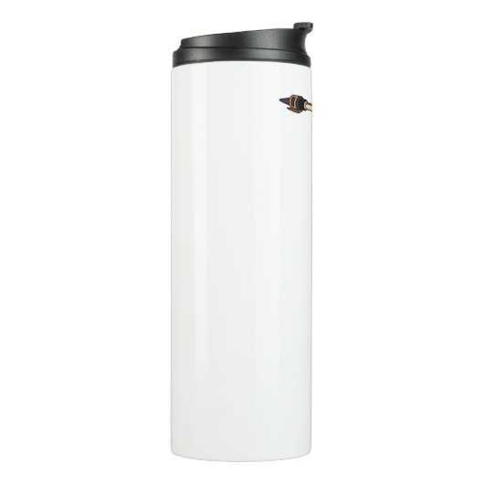 Saxophone cartoon thermosbeker (Gedraaid links)