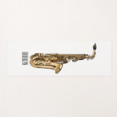 Saxophone cartoon yogamat (Voorkant (horizontaal))