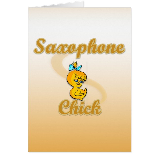 Saxophone Chick (Voorkant)