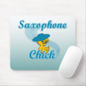 Saxophone Chick 3 Muismat (Met muis)