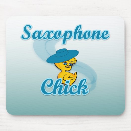Saxophone Chick 3 Muismat (Voorkant)