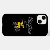 Saxophone Chick #4 Case-Mate iPhone Case (Achterkant (horizontaal))