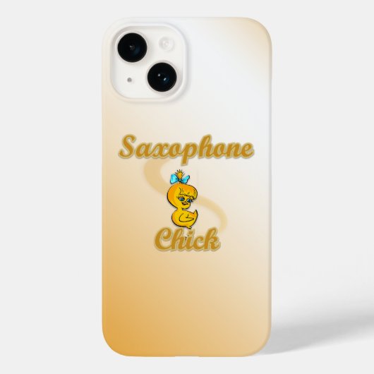 Saxophone Chick Case-Mate iPhone Case (Achterkant)