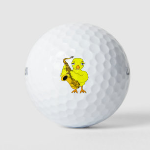 Saxophone Chick Golfballen