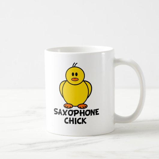 Saxophone Chick Koffiemok (Rechts)