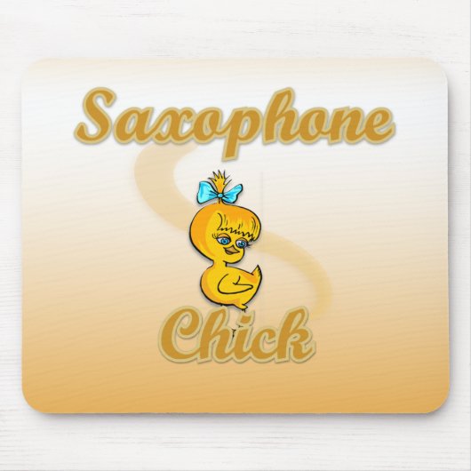 Saxophone Chick Muismat (Voorkant)