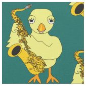 Saxophone Chick Stof (Close Up)