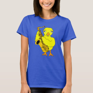 Saxophone Chick T-shirt