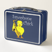 Saxophone Chick Text Mok (Voorkant)