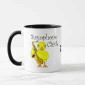 Saxophone Chick Text Mok (Links)